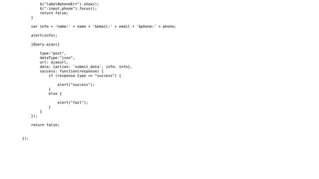 Wordpress: Handling an Ajax form submit смотреть онлайн