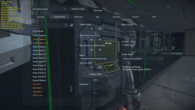 Space Engineers Programmable Block Damage смотреть онлайн