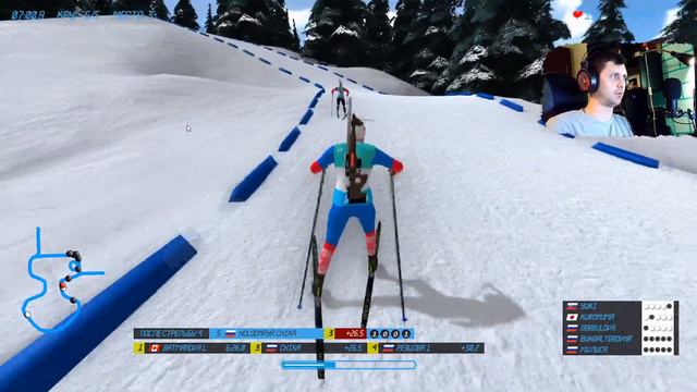 NGL BIATHLON .Женский масс-старт. Последняя гонка. "Саша ты ювелир" смотреть онлайн
