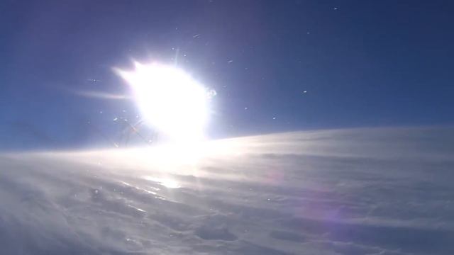 Зима в России мороз и солнце, ветер, сноуборд. смотреть онлайн