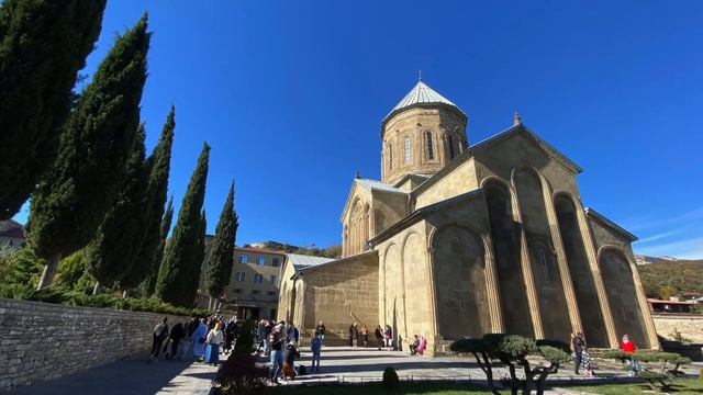 День памяти преподобного Гавриила Ургебадзе в Грузии смотреть онлайн