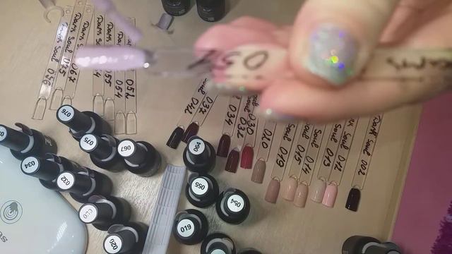 Выкраска гель лаков DR смотреть онлайн