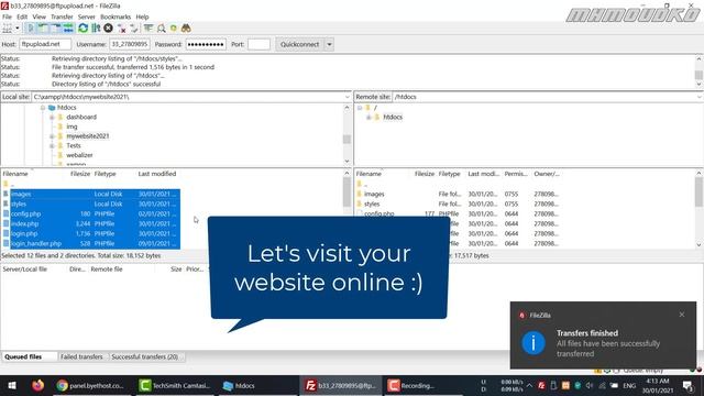 How to Upload Your Website Online For FREE 2023 | FTP and Web Hosting Tutorial смотреть онлайн