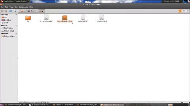 ImmediateCrypt v 1 0 Encryption and Decryption with AES 256 смотреть онлайн
