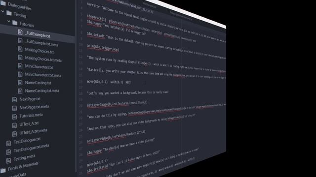 Unity Visual Novel - Upcoming Features Showcase смотреть онлайн