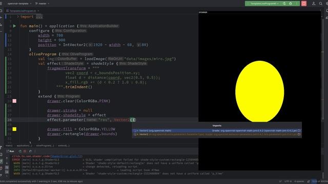 OPENRNDR shaders #3: fragmentTransform, GLSL shaders смотреть онлайн