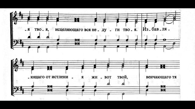 Благослови, душе моя, Господа. Сопрано смотреть онлайн