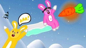 КРОЛИКИ БЕЗ ФИЗИКИ! ► Super Bunny man |3| Прохождение