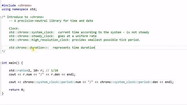 C++ 11 Library: Clocks and Timers -- Part I смотреть онлайн