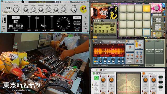 Acid house live at home 2020-07-19 - Reason11 Beatmap ABL3 MINITAUR Pocket Piano смотреть онлайн