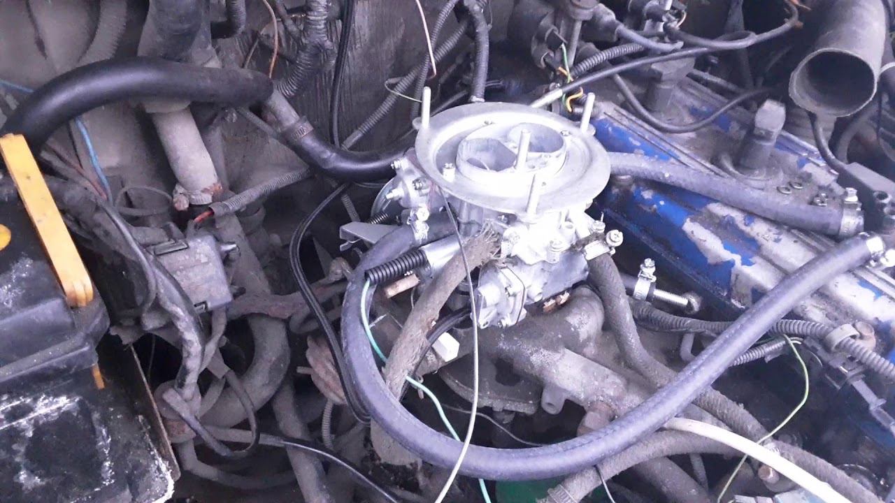 Установка карбюратора 4178 на 406 двигатель на газель/соболь смотреть онлайн