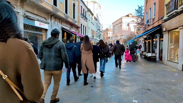ВЕСЕННЯЯ ВЕНЕЦИЯ. ИТАЛИЯ .Прогулка по городу. Стритстайл. смотреть онлайн