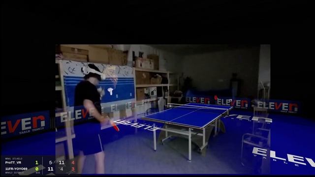 ELEVEN TABLE TENNIS VR : ROAD to 3800 (part 1) end of season4 vs yoyo смотреть онлайн