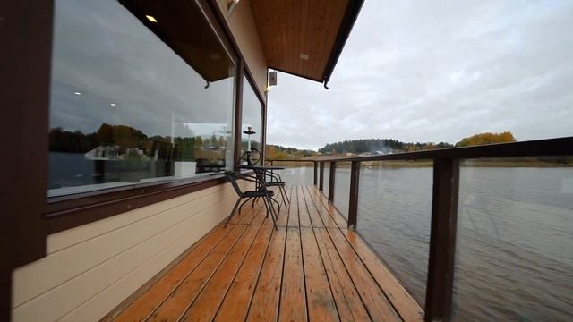 Топ мест в Карелии для отдыха. Загородный дом "Ковчег" Вилла на воде. смотреть онлайн