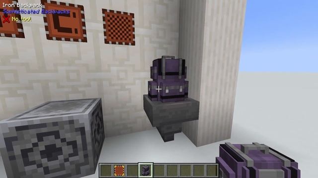 Sophisticated backpaks | Minecraft mod 1.18+ смотреть онлайн