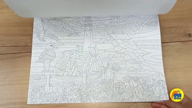 КАРТИНЫ ПО НОМЕРАМ (МАКСИ-РАСКРАСКА). ПУТЕШЕСТВИЯ смотреть онлайн