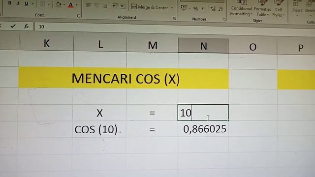 Rumus Mencari Nilai SIN, COS, TAN di Microsoft Excel смотреть онлайн