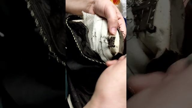 Как правильно заменить крючки на шубе! смотреть онлайн