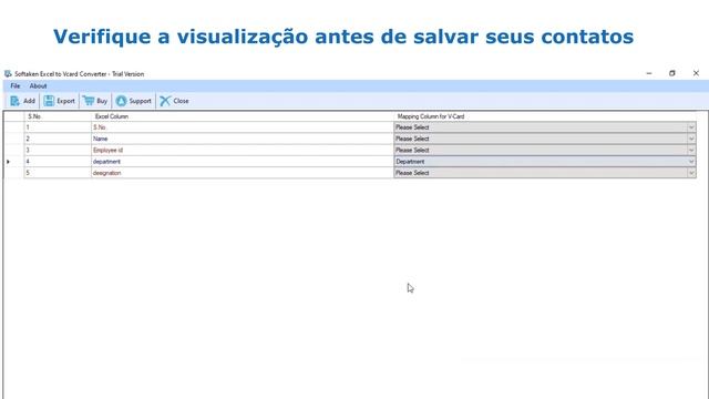 Crie Vcard para smartphones e clientes de e-mail por Softaken Excel para Vcard Converter смотреть онлайн