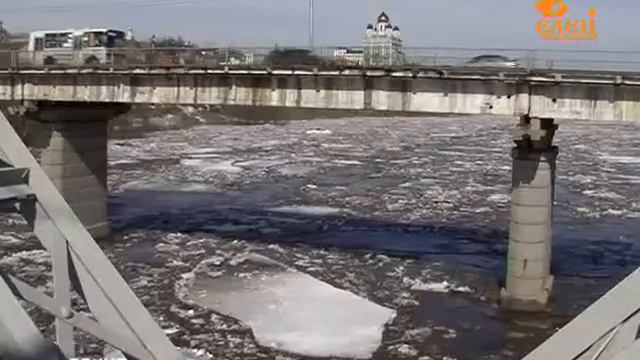 В результате интенсивного таяния снега поднялась вода в реке Быстрая Сосна смотреть онлайн