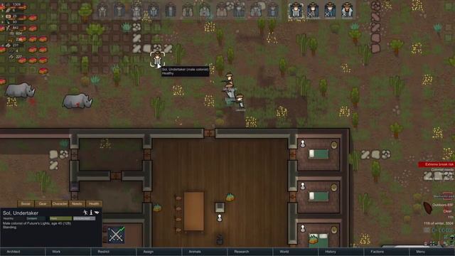 [#57] Let’s Play RimWorld Alpha 16: Raiders and Rhinos | RimWorld Alpha 16 Gameplay, Randy Random смотреть онлайн