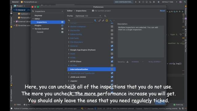 How to make PyCharm or any IntelliJ IDE faster(EASY, NO APPLICATION FILE MODIFICATIONS) #3 смотреть онлайн