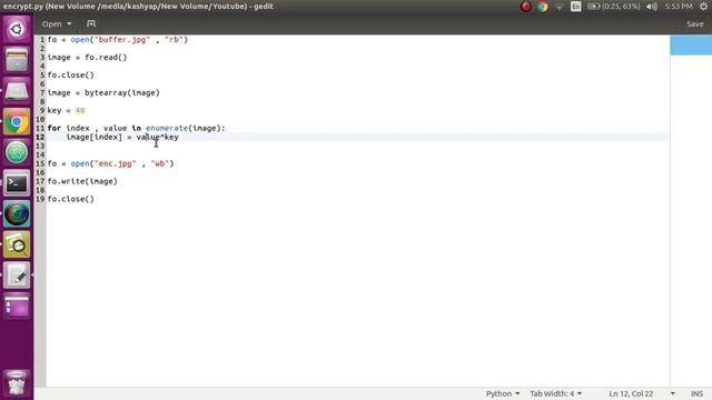 Simple Custom Encryption / Decryption of Files using Python смотреть онлайн