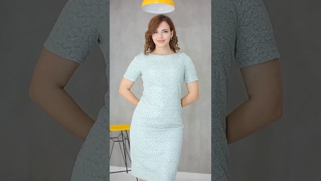 CandyClo - платья оптом из Киргизии; Дордой, 5 проход, конт. 503. Платье "Скарлет L" (мята) смотреть онлайн
