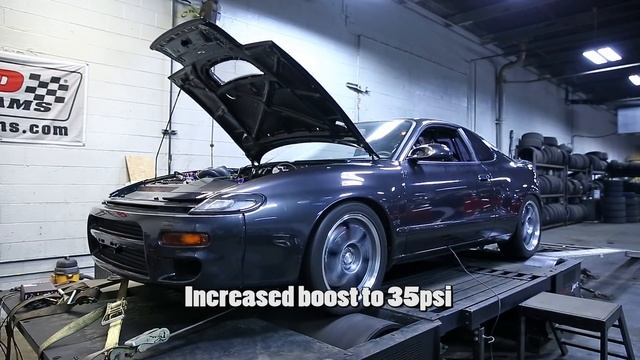 "BADNEWS" Celica All-Trac ST185 dyno session смотреть онлайн