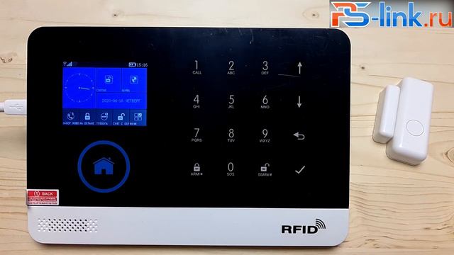 Беспроводная охранная (пожарная) WiFi GSM сигнализация Страж Про 4 смотреть онлайн