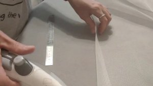 Как очень ровно и быстро прошить бока у тюля !!!???