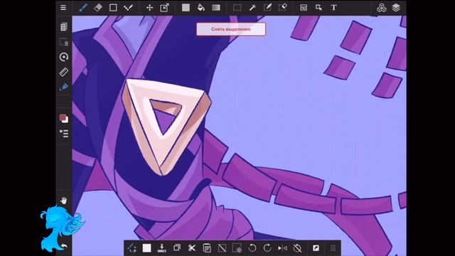 Humanization of level #8 (Cascade) | Medibang Speedpaint | Just Shapes and Beats (jsab) смотреть онлайн