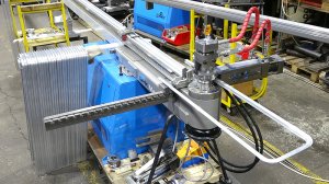 Серийная гибка сложного профиля на чпу трубогибе MASTER