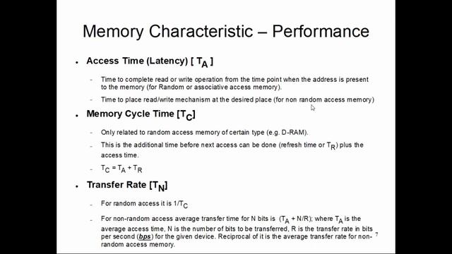 CS147: Lecture 19, Part 3 (Memory Performance Parameters) смотреть онлайн