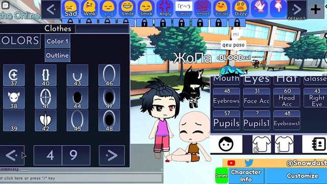 | How To Make My Damian OC! Part 1/2 | Roblox Gacha Online | (Requested) | смотреть онлайн