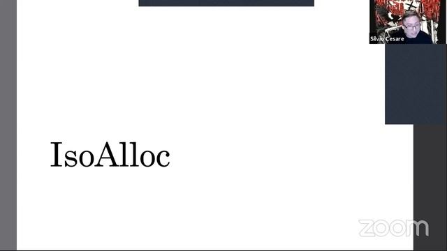 "Attacks against secure heap allocators" - Silvio Cesare, CSides May 2020 смотреть онлайн