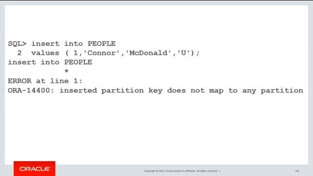 Interval partitioning for List partitions смотреть онлайн