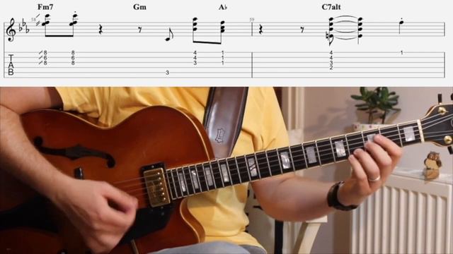 Midnight Blue - Kenny Burrell // FULL TRANSCRIPTION W/TAB
