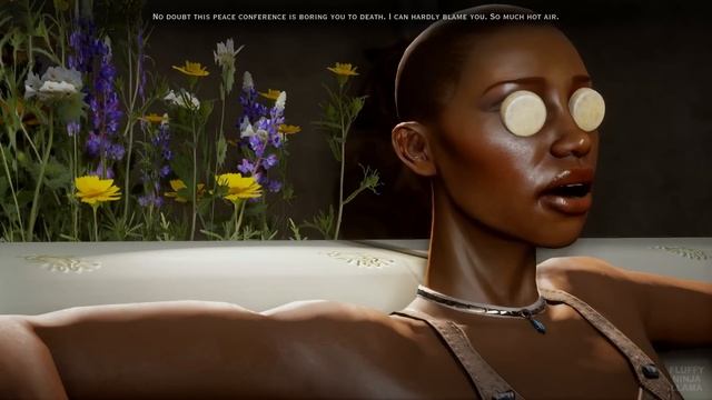 Dragon Age: Inquisition - Trespasser DLC - Flirting with Vivienne смотреть онлайн