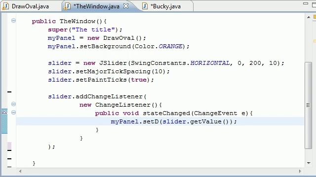 Intermediate Java Tutorial - 25 - Finishing the Oval Slider Program смотреть онлайн
