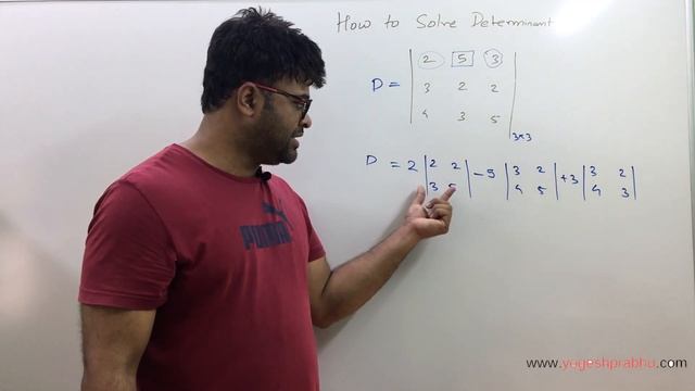 how to solve a determinant | (3 rows & 3 columns) смотреть онлайн