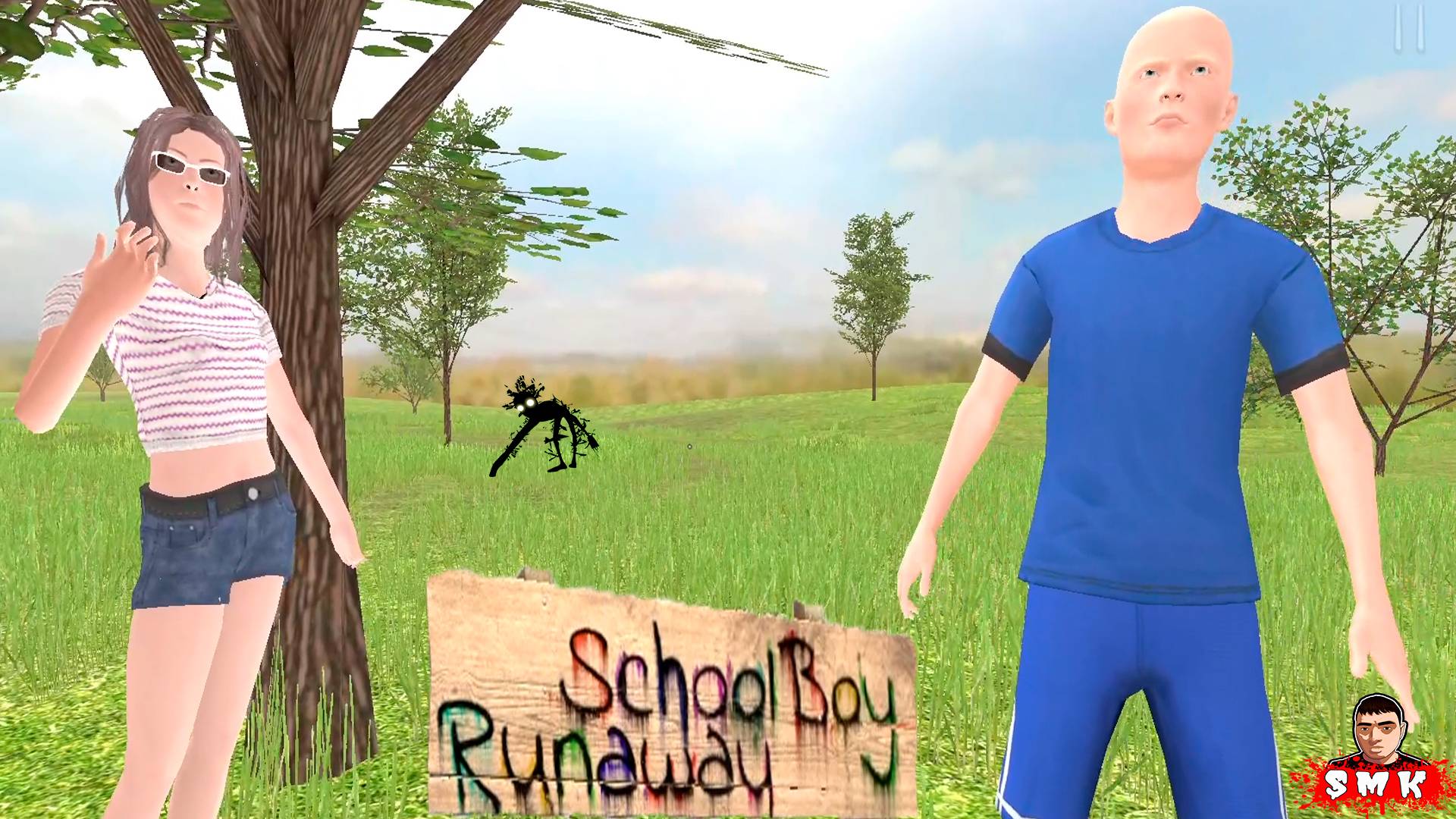 ЛОВИМ РЫБАКА И ПОПАДАЕМ В ЗАКУЛИСЬЕ В СКУЛБОЙ РАНАВЕЙ НА ПК!ИГРА SCHOOLBOY RANAWAY ПРОХОЖДЕНИЕ! смотреть онлайн