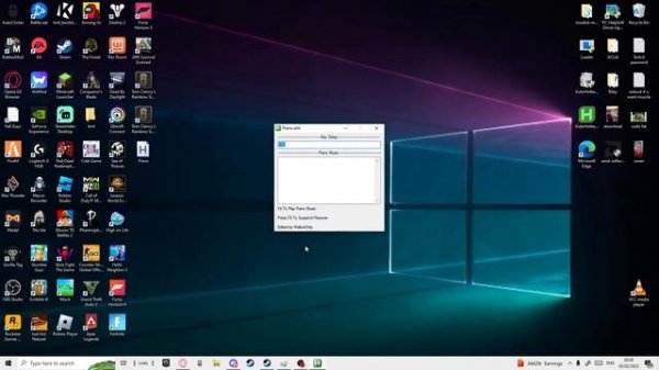 How to auto play piano roblox (auto hotkey)