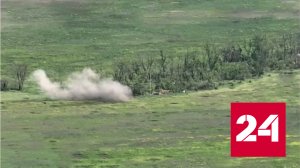 Разведка 503 полка показала, как применяет дроны-камикадзе - Россия 24