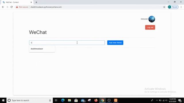 CS50 Final Project | Real time Chat Application | Flask python смотреть онлайн