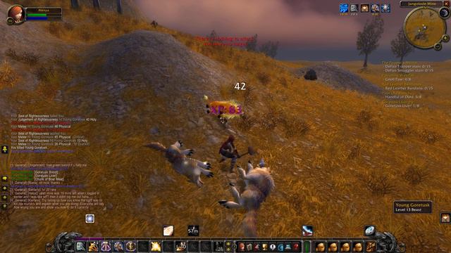 WOW Classic Demo Gameplay Human Paladin - no chat смотреть онлайн