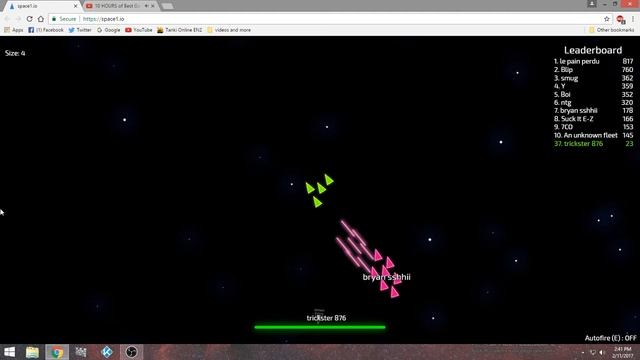 Space.io?! New Agar.io Like Game!!!