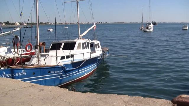 Вблизи яхтклуба Евпатории - 24 августа 2010 года