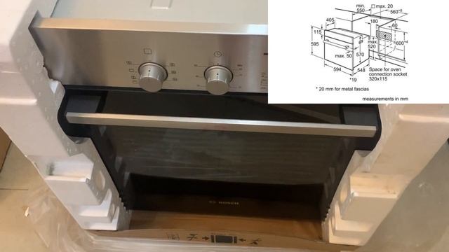 UNBOXING Bosch Built In Oven #bosch смотреть онлайн