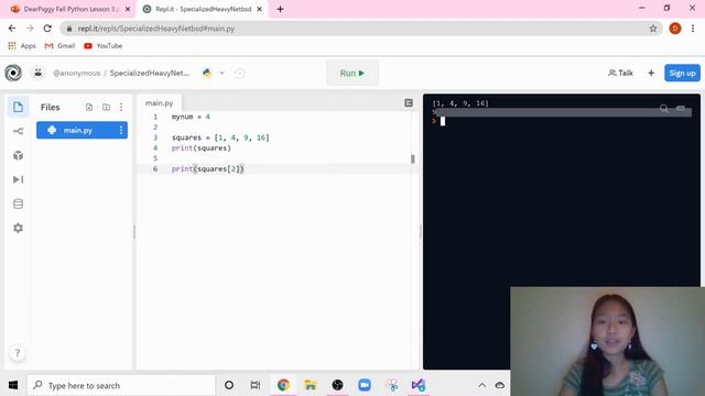 DearPiggy's Introduction to Python - Integer Lists смотреть онлайн